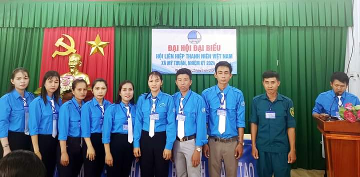 Đại hội Đại biểu Hội Liên Hiệp thanh niên Việt Nam xã Mỹ Thuận, nhiệm kỳ 2024-2029
